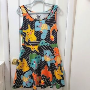 Mighty Fine Pokémon Starter Skater Dress Large